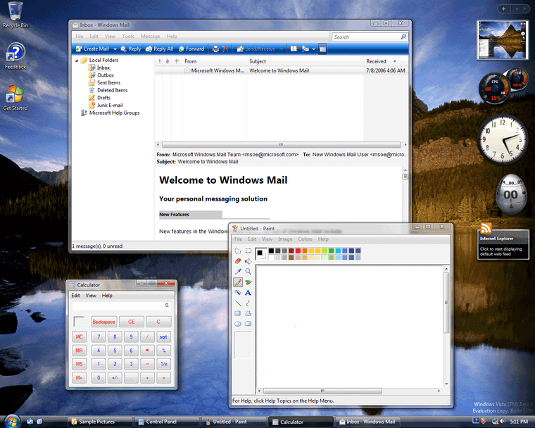 Windows Vista Beta2  md 1